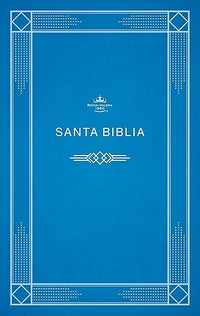RVR 1960 Biblia edición económica, azul tapa rústica | RVR 1960 Economic Bible Blue Paperback (Spanish Edition)