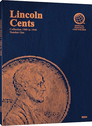 Lincoln Cents Folder #1, 1909-1940