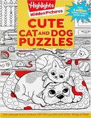 Cute Cat and Dog Puzzles: 144-Page Activity Book for Kids with Over 1,800 Objects to Find, Search-and-Find Puzzles Featuring Cute Kittens and Puppies (Highlights Hidden Pictures)