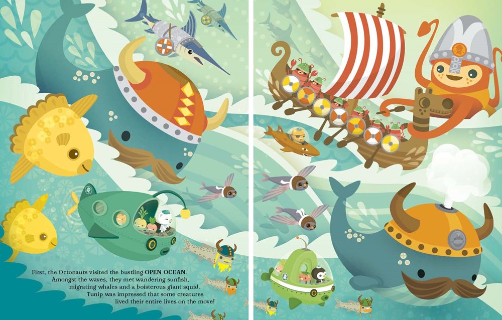 The Octonauts Explore The Great Big Ocean