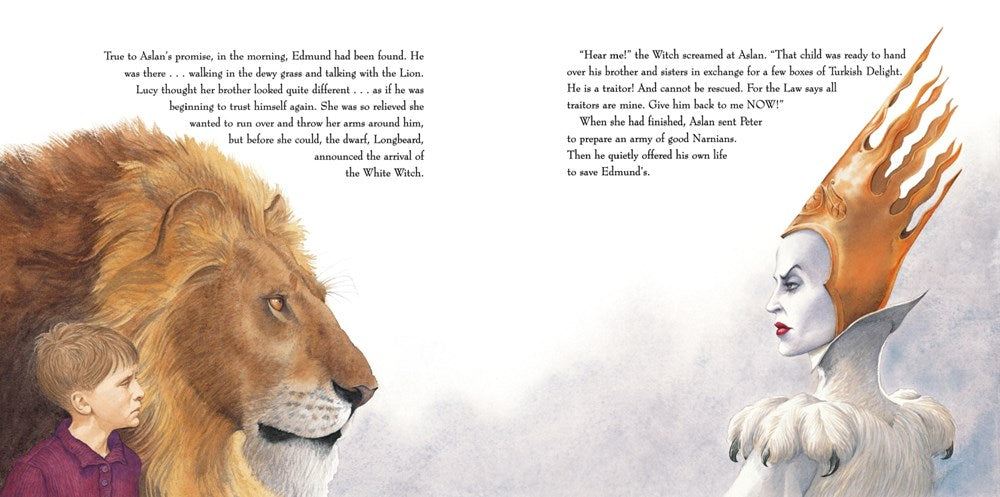 The Lion, the Witch and the Wardrobe: Picture Book Edition (The Chronicles of Narnia)