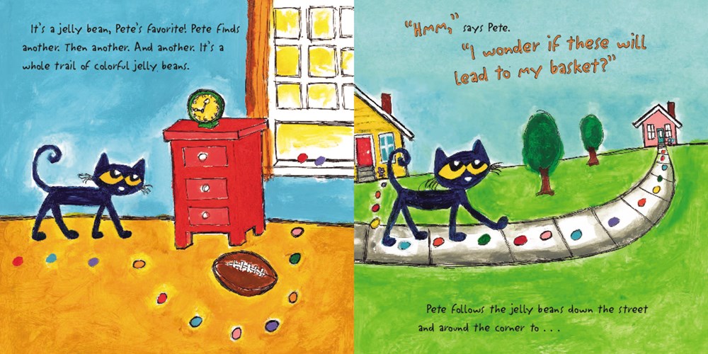 Pete the Cat and the Easter Basket Bandit: Includes Poster, Stickers, and Easter Cards!: An Easter And Springtime Book For Kids