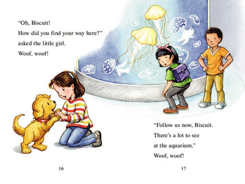 Biscuit and Friends: A Day at the Aquarium (I Can Read Level 1)