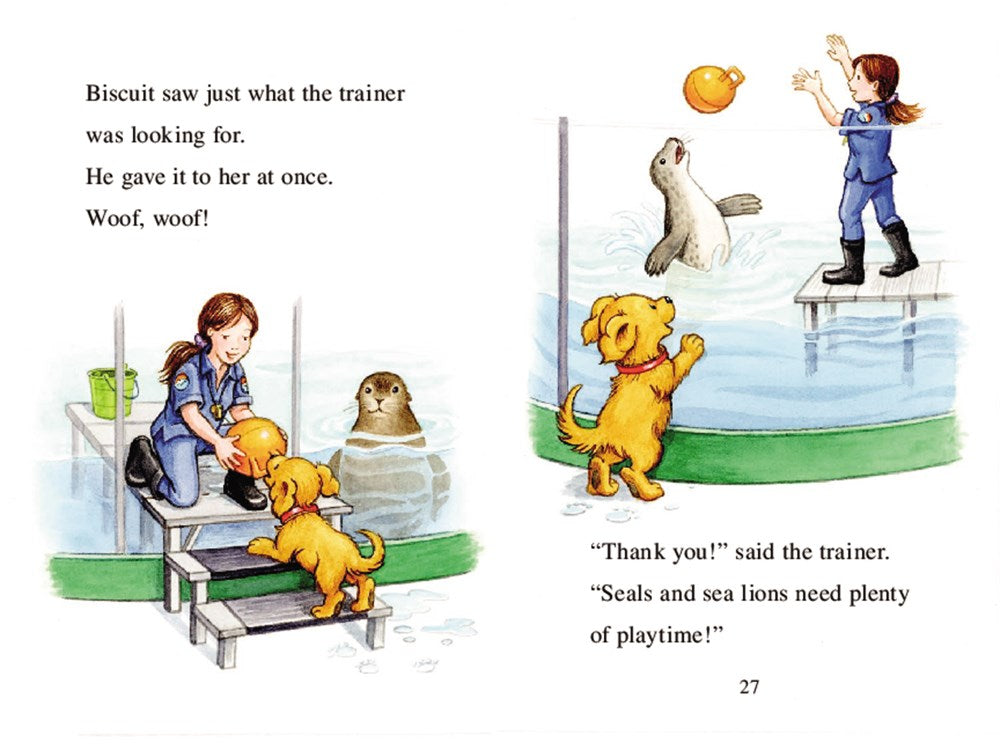 Biscuit and Friends: A Day at the Aquarium (I Can Read Level 1)