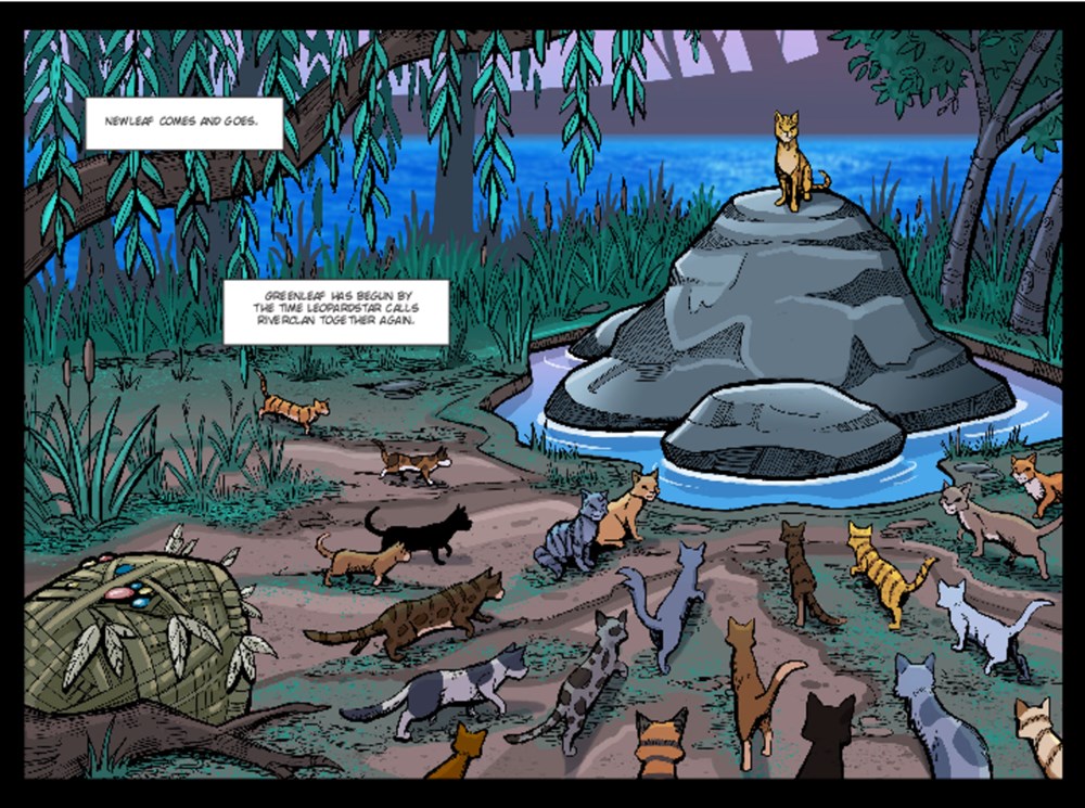 Warriors: A Shadow in RiverClan (Full-Color Adventure)