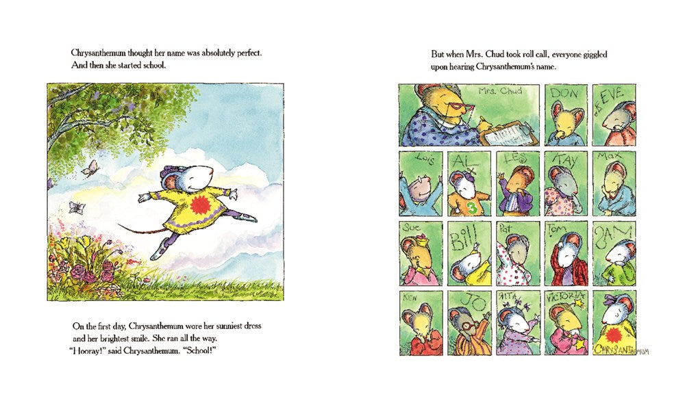 Chrysanthemum: A First Day of School Book for Kids
