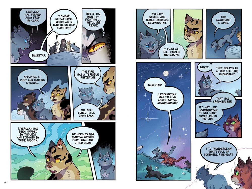 Warriors Graphic Novel: The Prophecies Begin #3