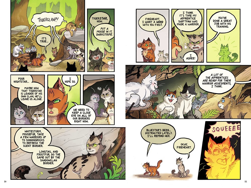 Warriors Graphic Novel: The Prophecies Begin #3