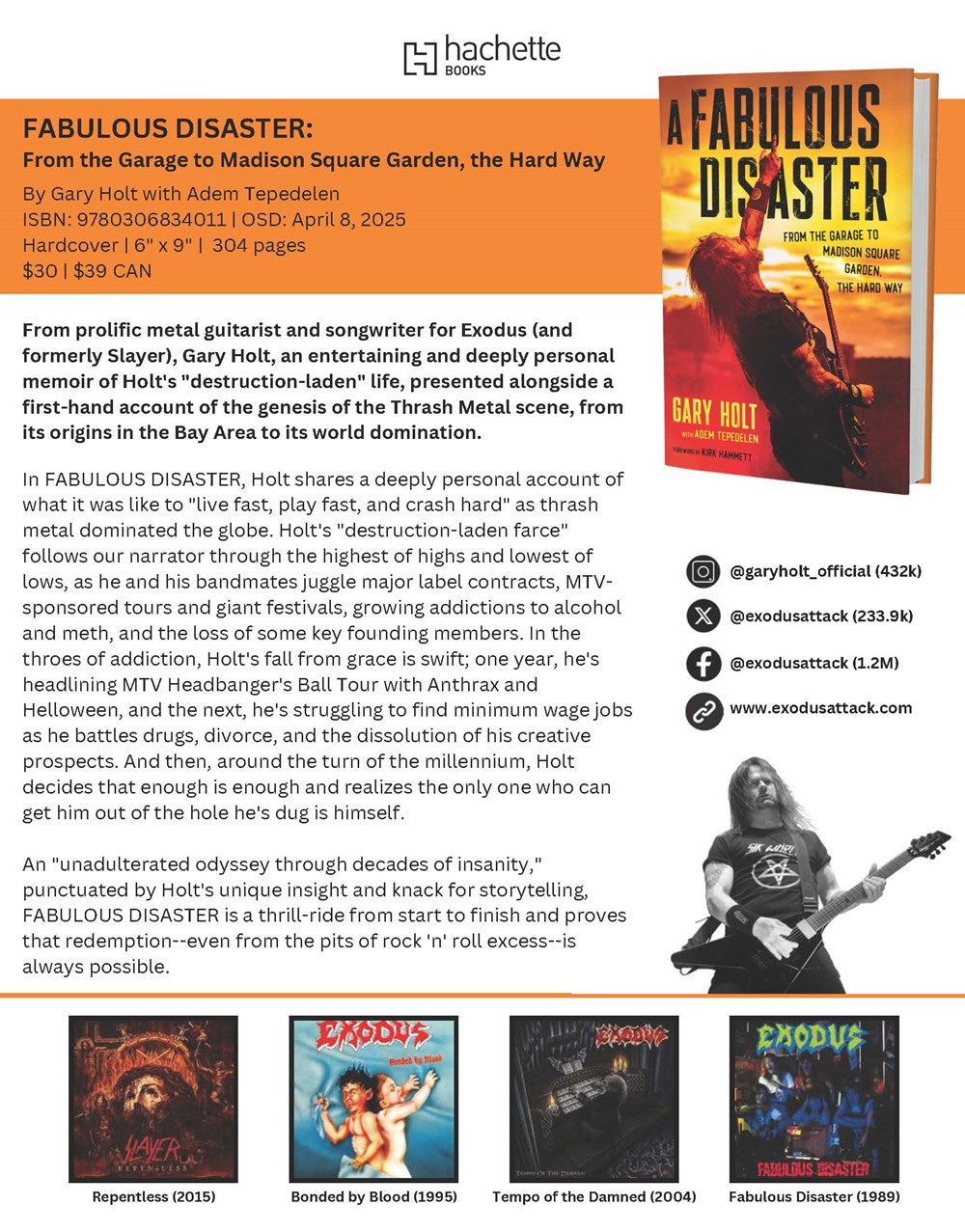A Fabulous Disaster: From the Garage to Madison Square Garden, the Hard Way