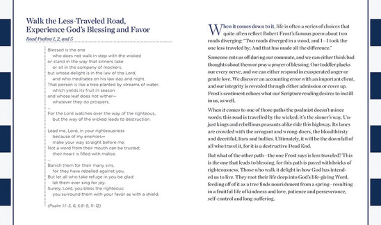 10 Minutes in the Word, Psalms