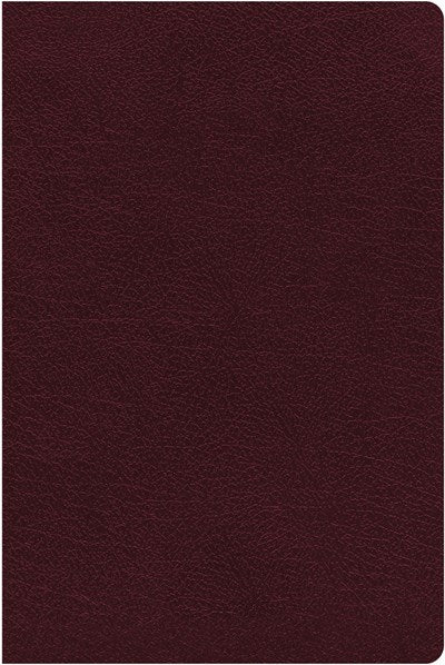NIV, Reference Bible, Giant Print, Bonded Leather, Burgundy, Red Letter, Thumb Indexed, Comfort Print