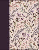 NIV, Journal the Word Bible (Perfect for Note-Taking), Cloth over Board, Pink Floral, Red Letter, Comfort Print: Reflect, Take Notes, or Create Art Next to Your Favorite Verses