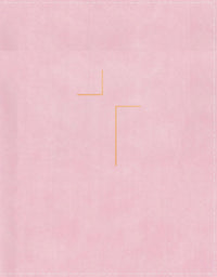 The Jesus Bible, NIV Edition, Leathersoft over Board, Pink, Comfort Print