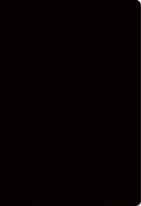 NASB, Thinline Bible, Giant Print, Bonded Leather, Black, Red Letter, 1995 Text, Comfort Print