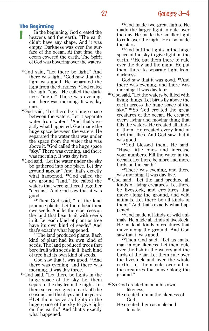 NIrV, Adventure Bible for Early Readers, Leathersoft, Pink, Full Color