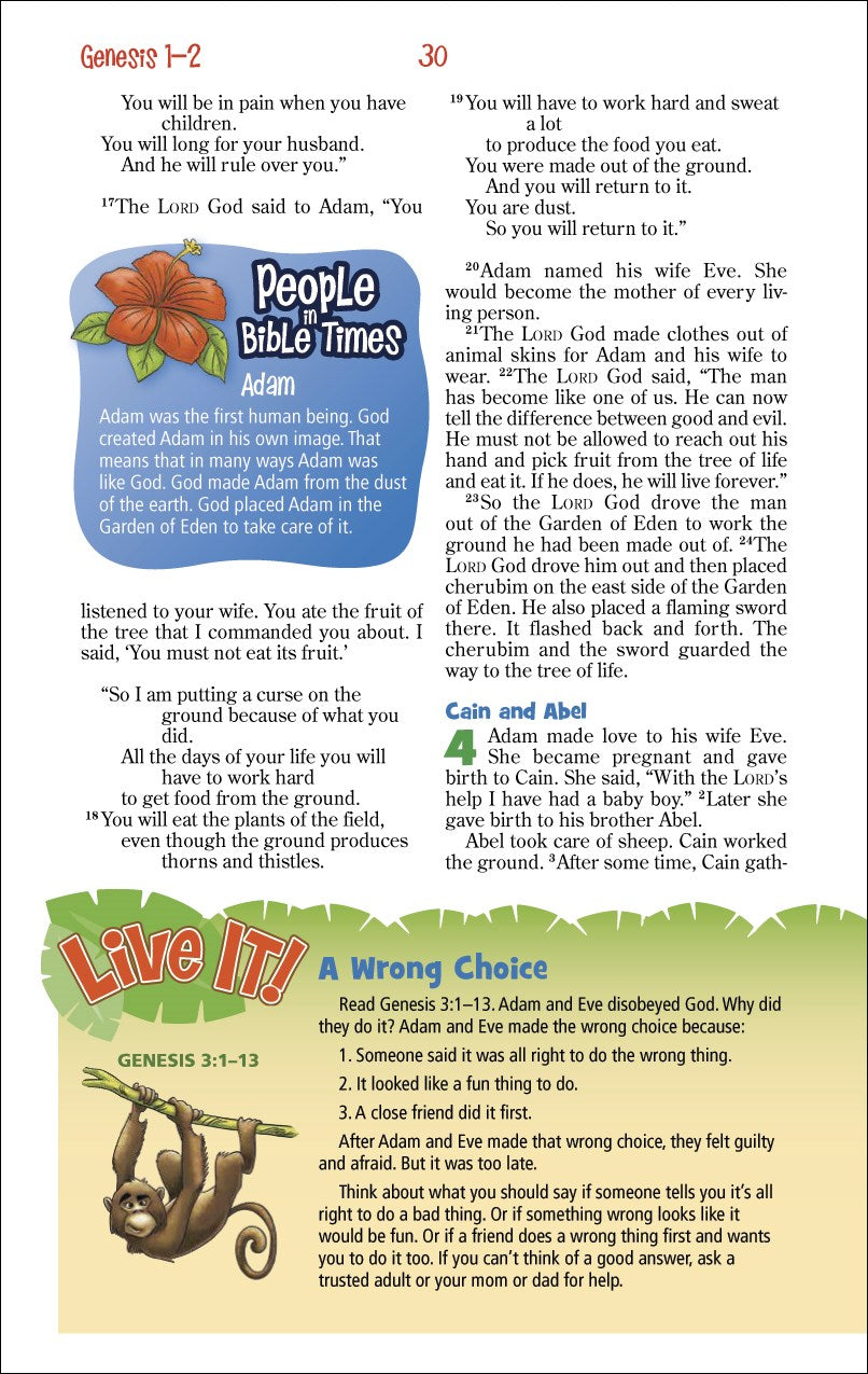 NIrV, Adventure Bible for Early Readers, Leathersoft, Pink, Full Color