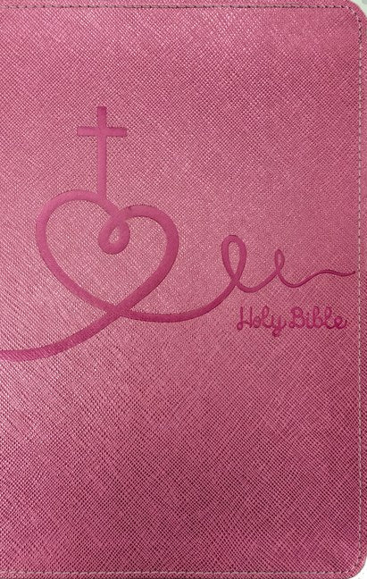 NIV, Bible for Kids, Leathersoft, Pink, Red Letter, Comfort Print