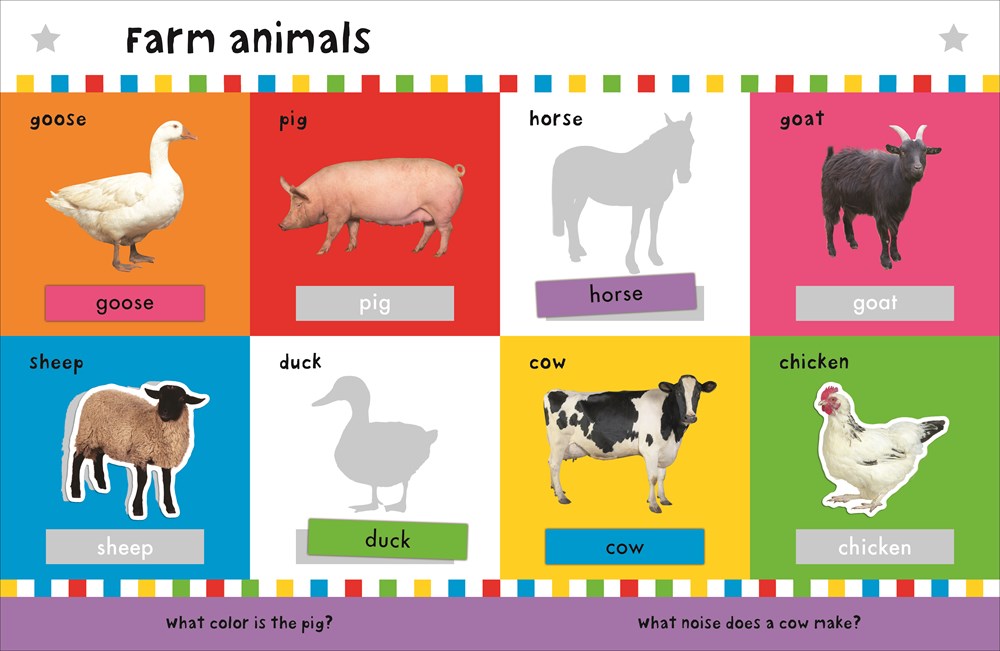 First 100 Stickers: Words : Over 500 Stickers