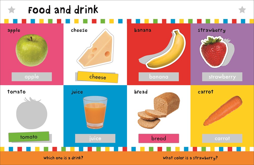 First 100 Stickers: Words : Over 500 Stickers