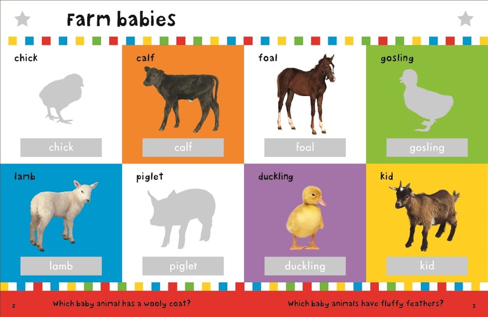 First 100 Stickers: Animals : Over 500 Stickers