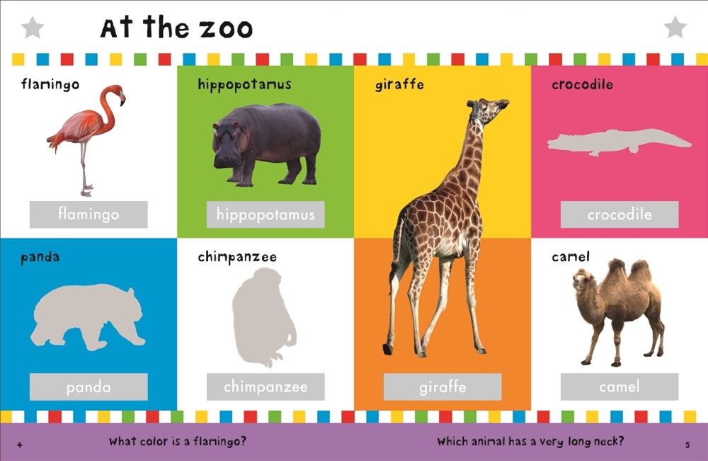 First 100 Stickers: Animals : Over 500 Stickers