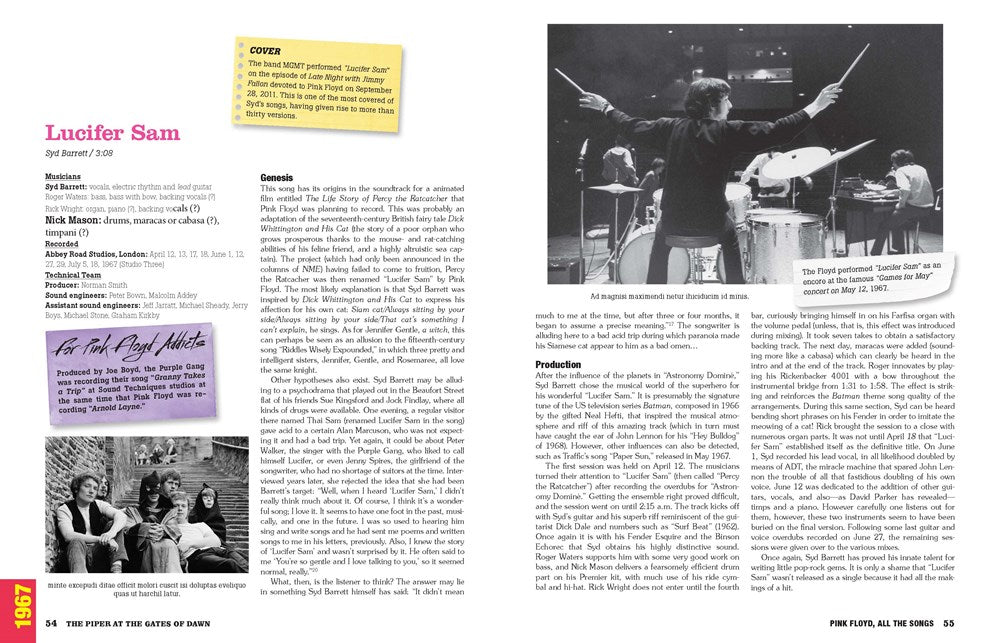 Pink Floyd All the Songs