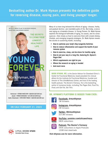 Young Forever: The Secrets to Living Your Longest, Healthiest Life (The Dr. Mark Hyman Library, 11)