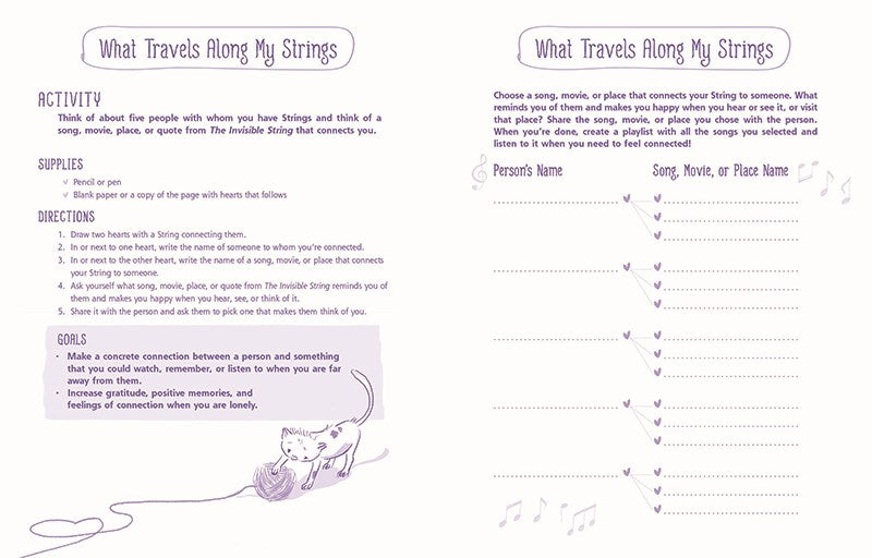 The Invisible String Workbook: Creative Activities to Comfort, Calm, and Connect
