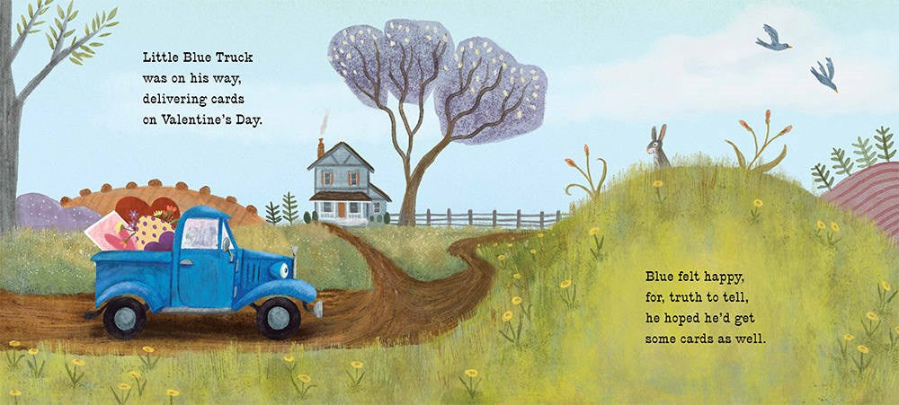 Little Blue Truck's Valentine: A Valentine's Day Book For Kids
