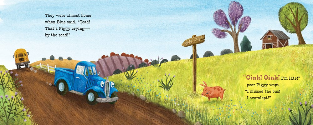 Time for School, Little Blue Truck: A Back to School Book for Kids