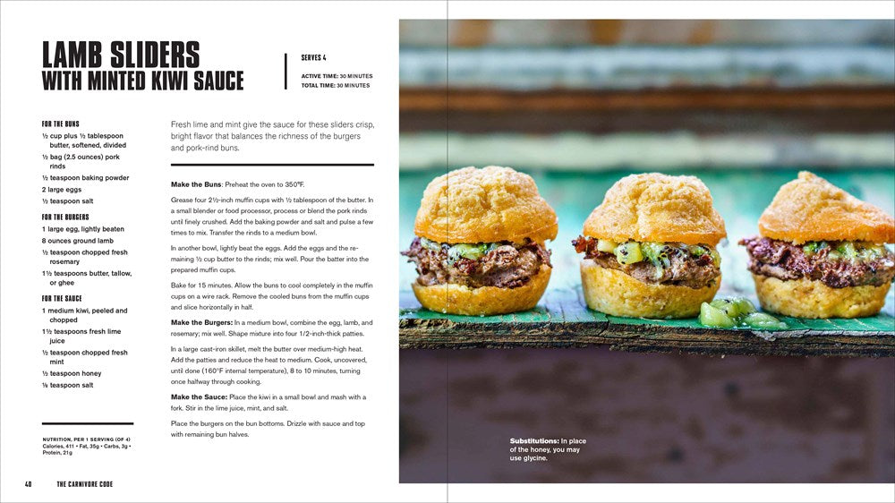 The Carnivore Code Cookbook: Reclaim Your Health, Strength, and Vitality with 100+ Delicious Recipes