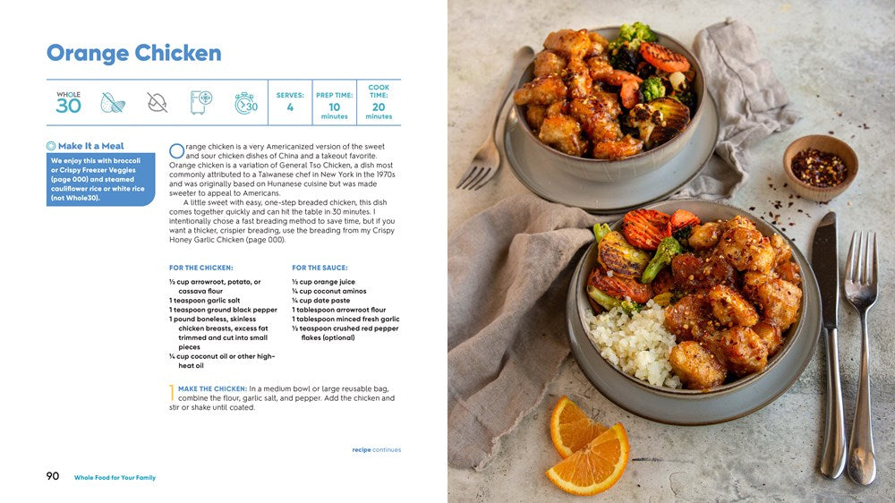 Whole Food For Your Family: 100+ Simple, Budget-Friendly Meals