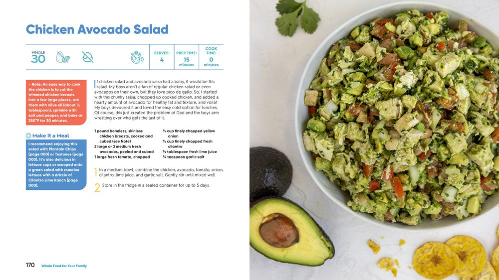 Whole Food For Your Family: 100+ Simple, Budget-Friendly Meals