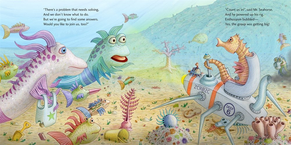 The Pout-Pout Fish Cleans Up the Ocean