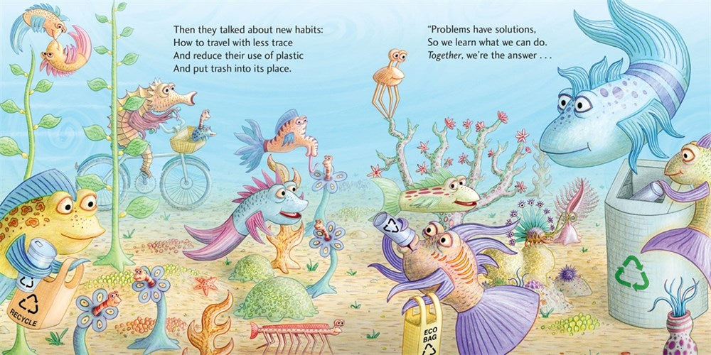 The Pout-Pout Fish Cleans Up the Ocean