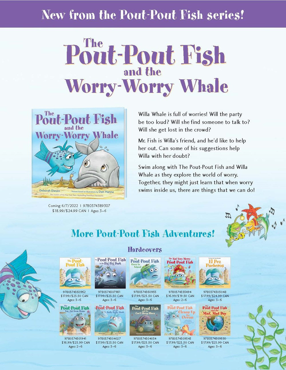 The Pout-Pout Fish and the Worry-Worry Whale