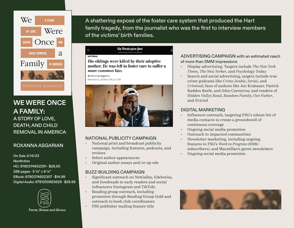 We Were Once a Family: A Story of Love, Death, and Child Removal in America