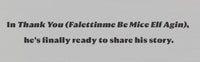 Thank You (Falettinme Be Mice Elf Agin)