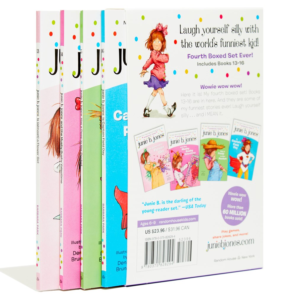 Junie B. Jones Fourth Boxed Set Ever!: Books 13-16