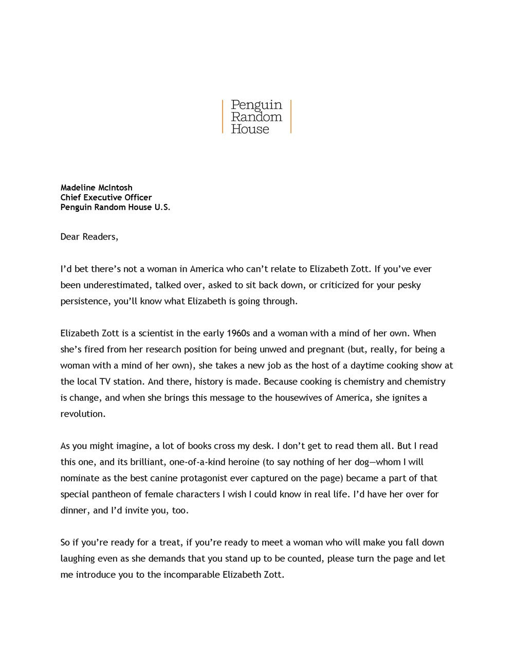 Lessons in Chemistry: A Novel