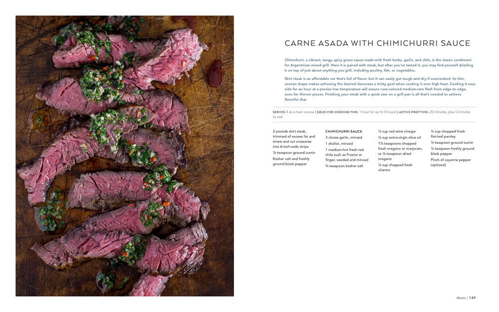 Sous Vide at Home: The Modern Technique for Perfectly Cooked Meals [A Cookbook]