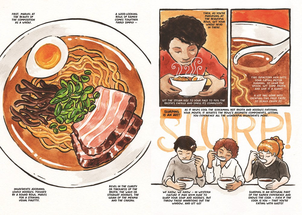Let's Make Ramen!: A Comic Book Cookbook