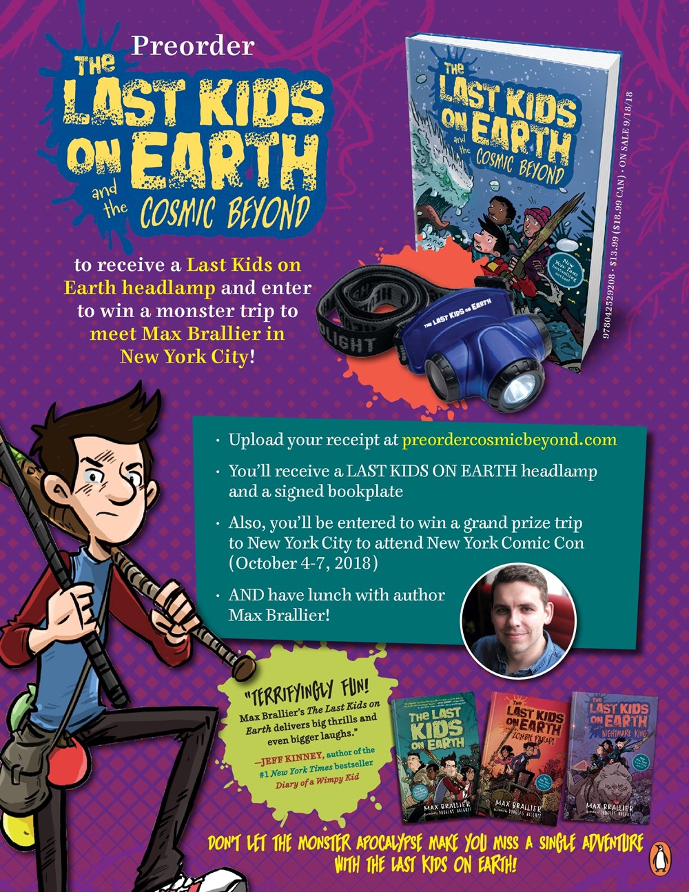 The Last Kids on Earth and the Cosmic Beyond