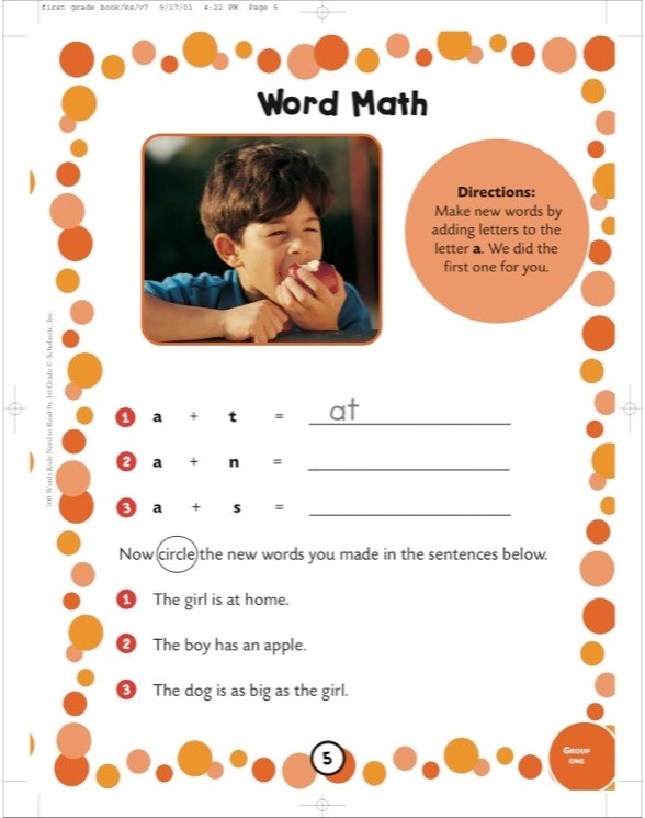100 Words Kids Need to Read by 1st Grade: Sight Word Practice to Build Strong Readers