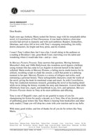 Mercury Pictures Presents: A Novel