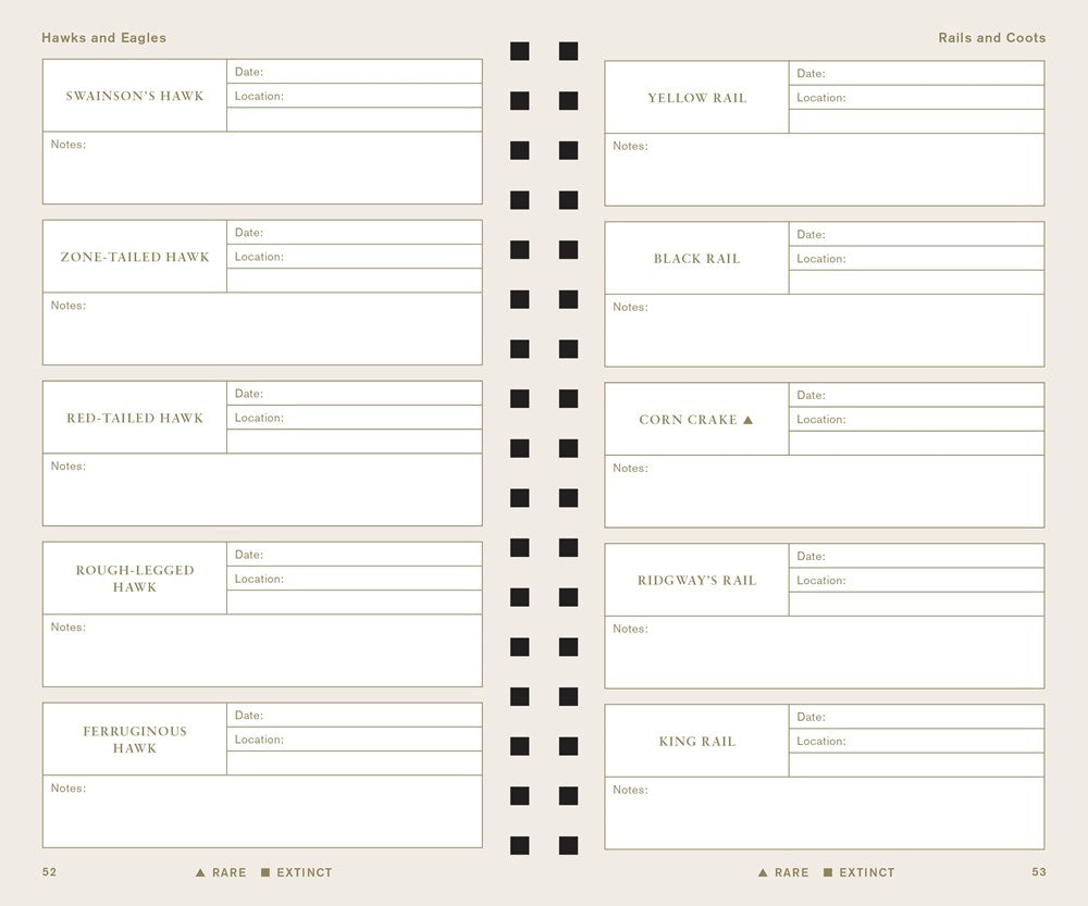 The Sibley Birder's Life List and Field Diary