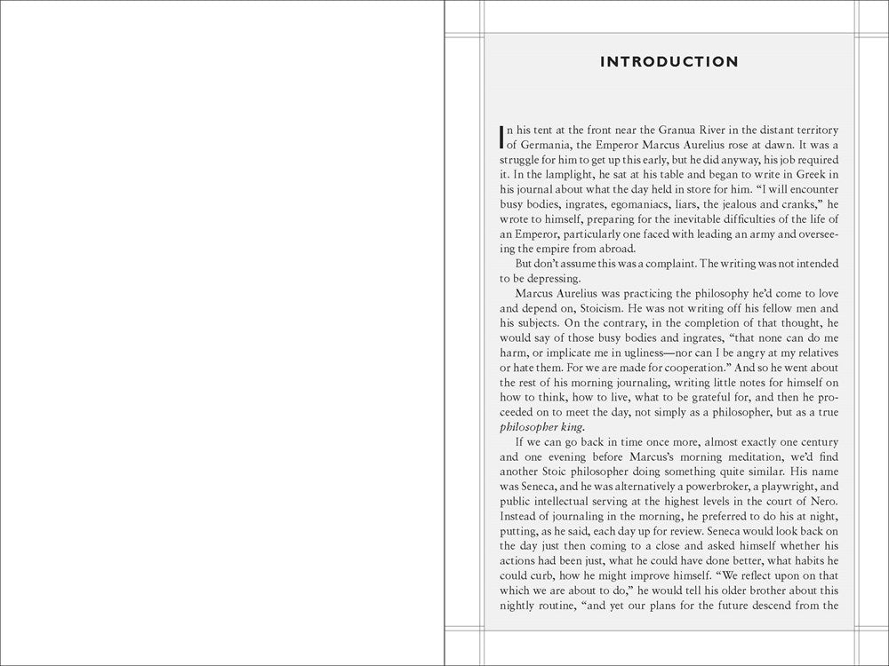 The Daily Stoic Journal: 366 Days of Writing and Reflection on the Art of Living