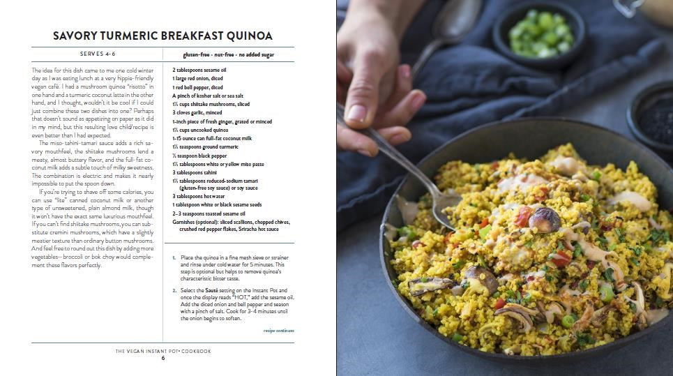 The Vegan Instant Pot Cookbook: Wholesome, Indulgent Plant-Based Recipes