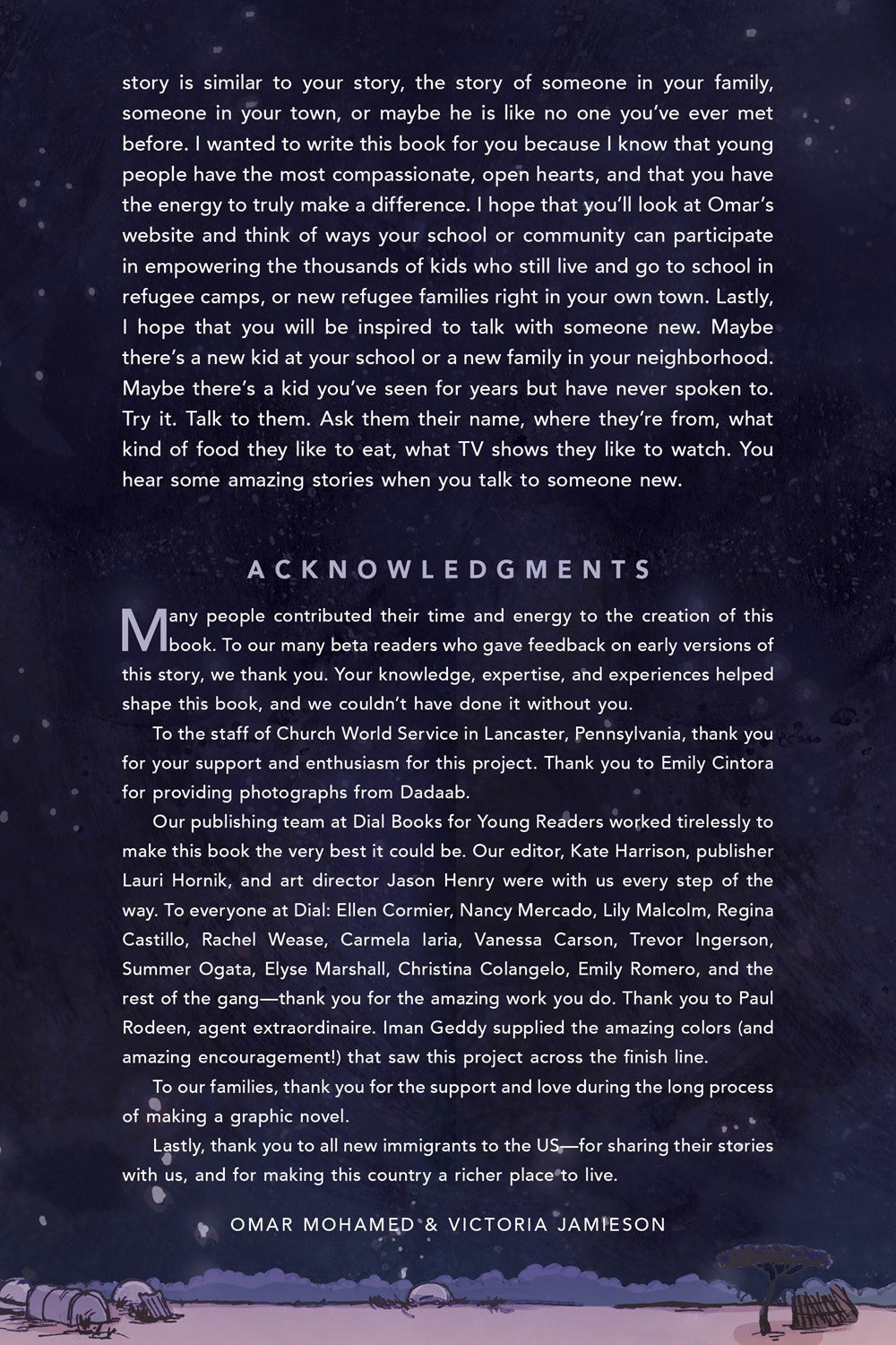 When Stars Are Scattered