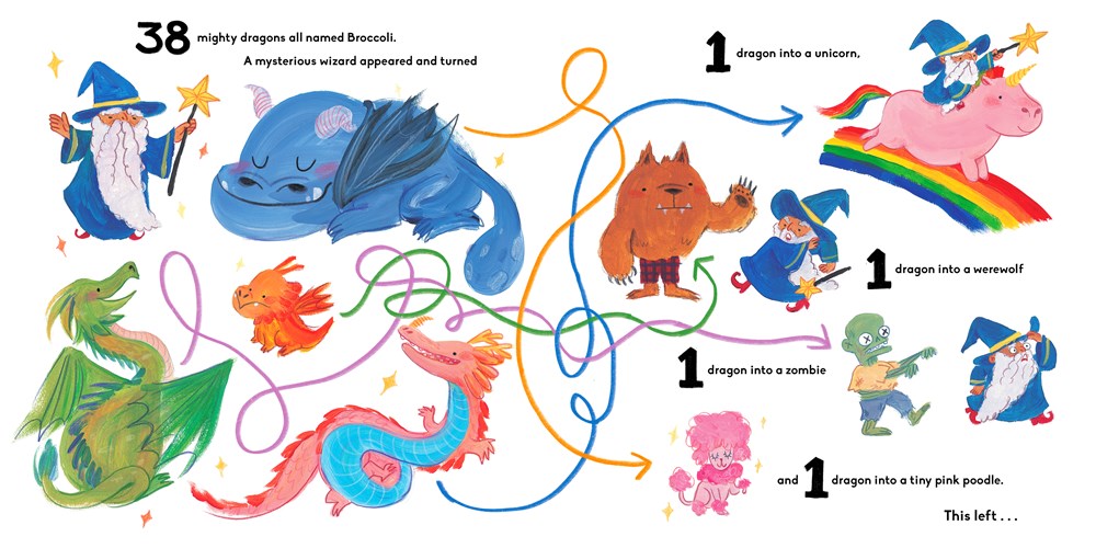 100 Mighty Dragons All Named Broccoli